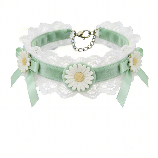 Mint Daisy Choker