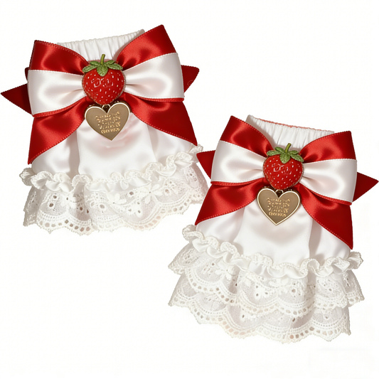 Strawberry Heart Arm Sleeves
