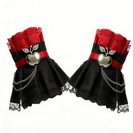 Black Apple Chain Arm Sleeves