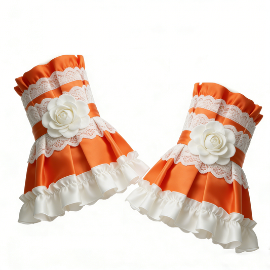 Orange Rose Arm Sleeves