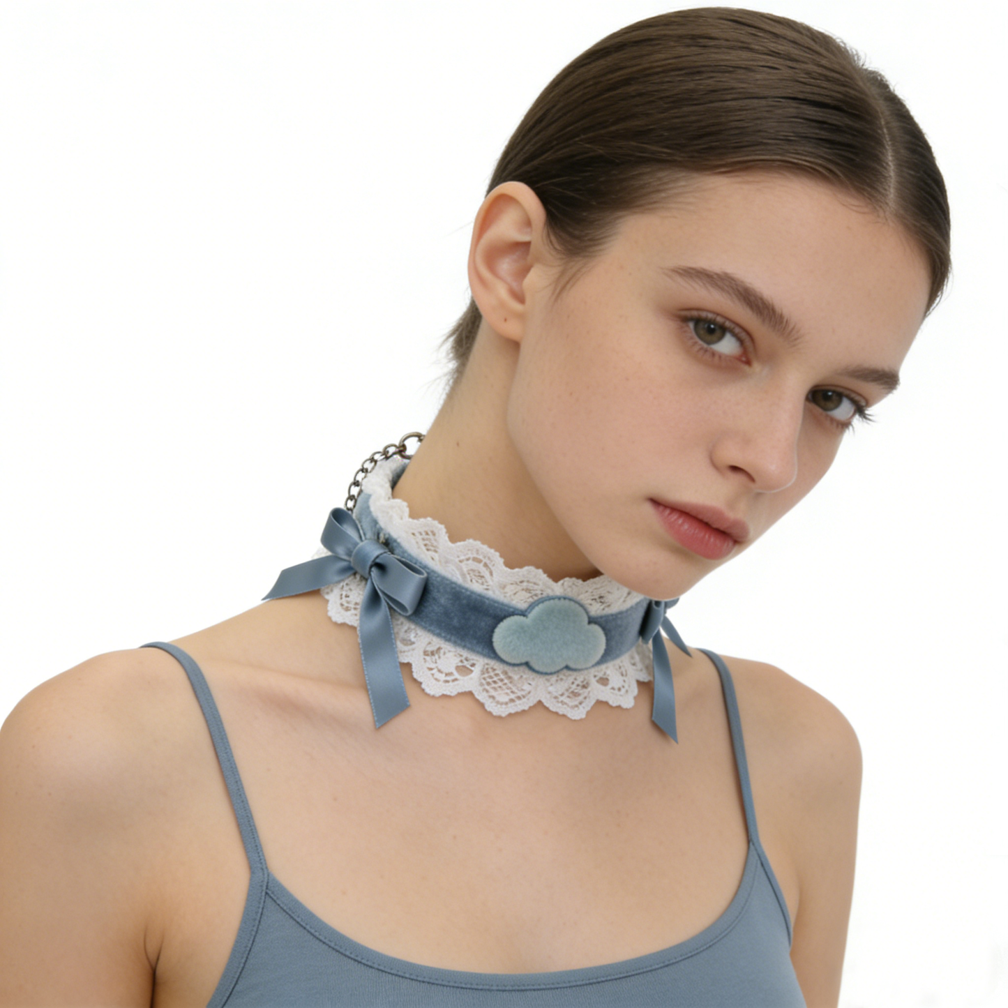 Cloud Lace Choker