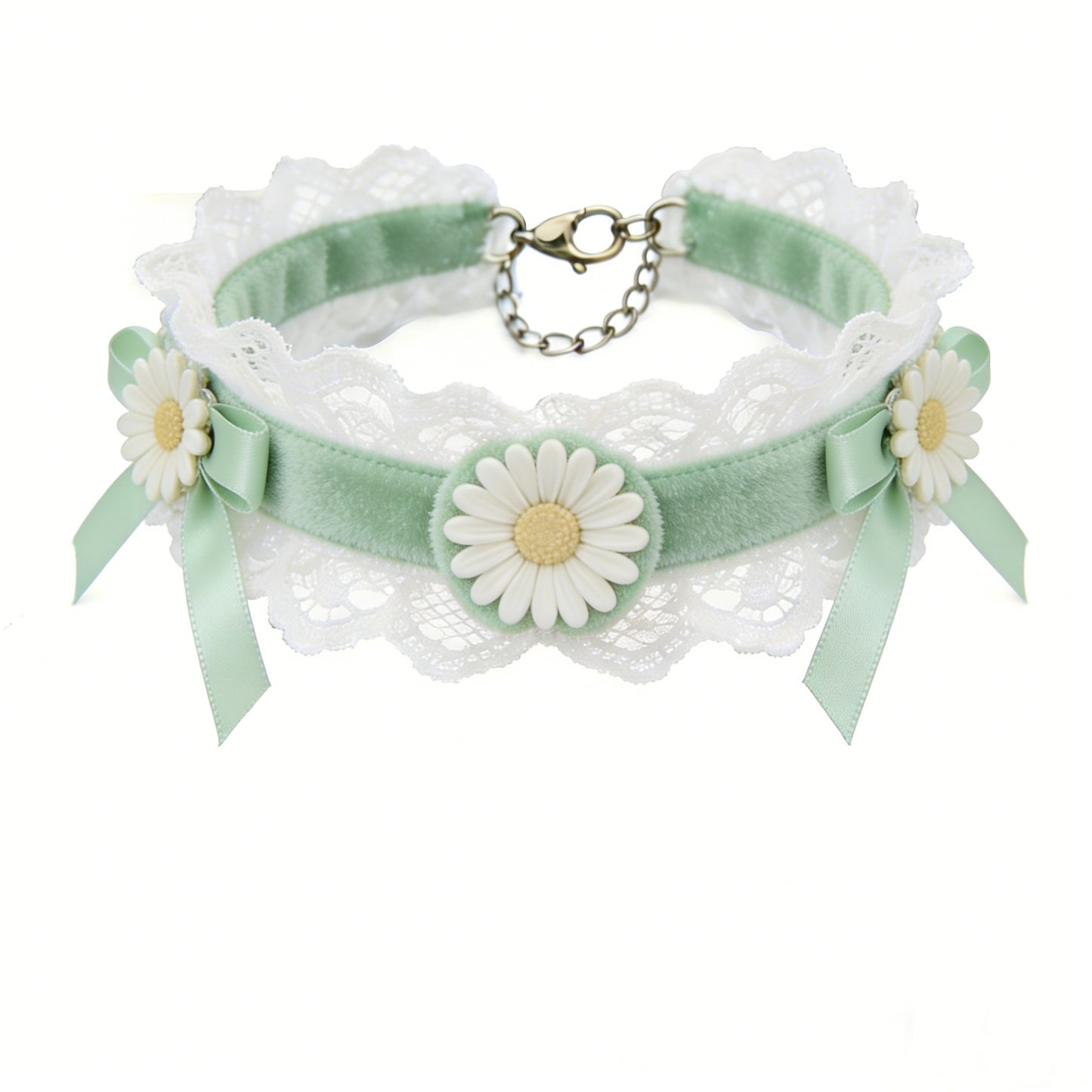 Mint Daisy Choker