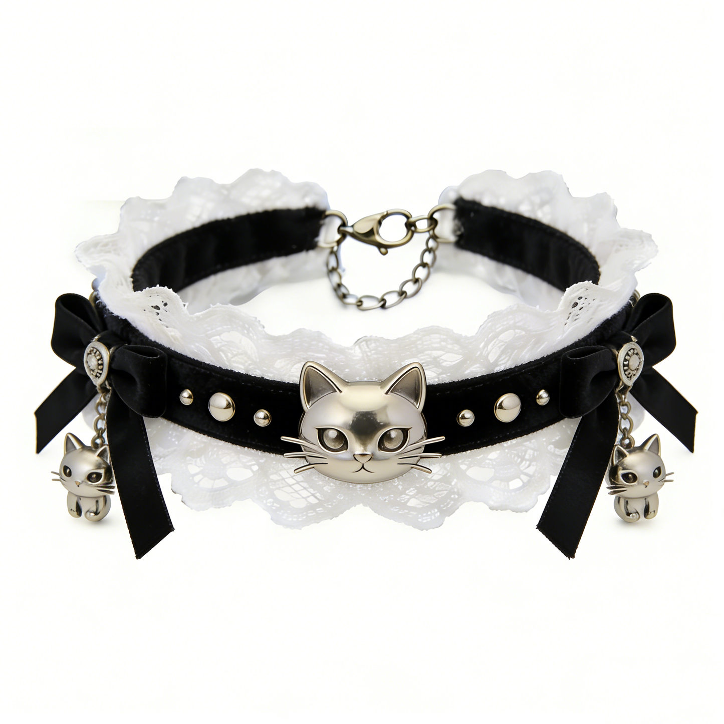 Black Cat Lace Choker