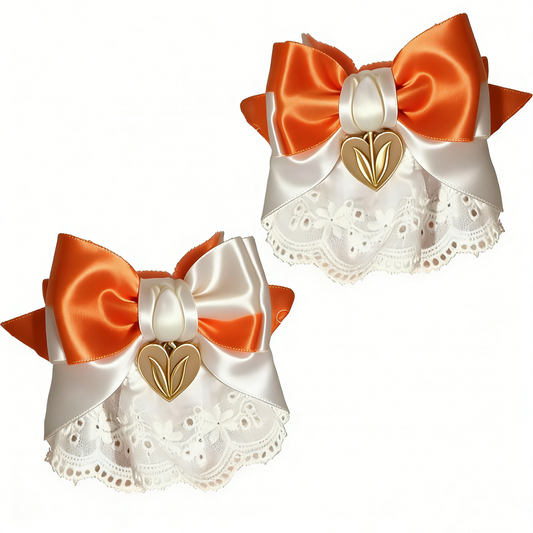 Orange Tulip Arm Sleeves
